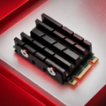 M.2 2242 SSD Heatsink – Aluminum Cooling Kit for NVMe & SATA Solid State Drives