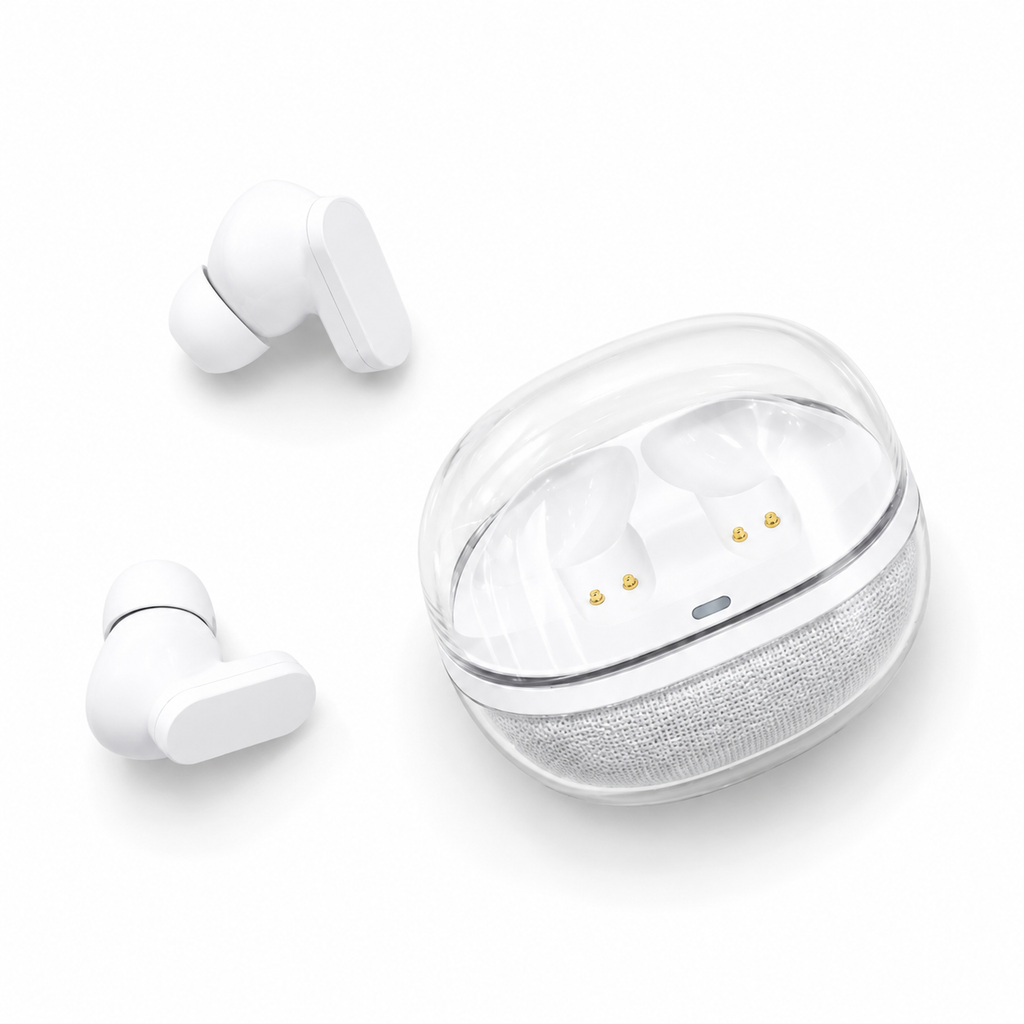 Wireless Bluetooth Earbuds – Hi-Fi Stereo Sound with Portable Charging Case