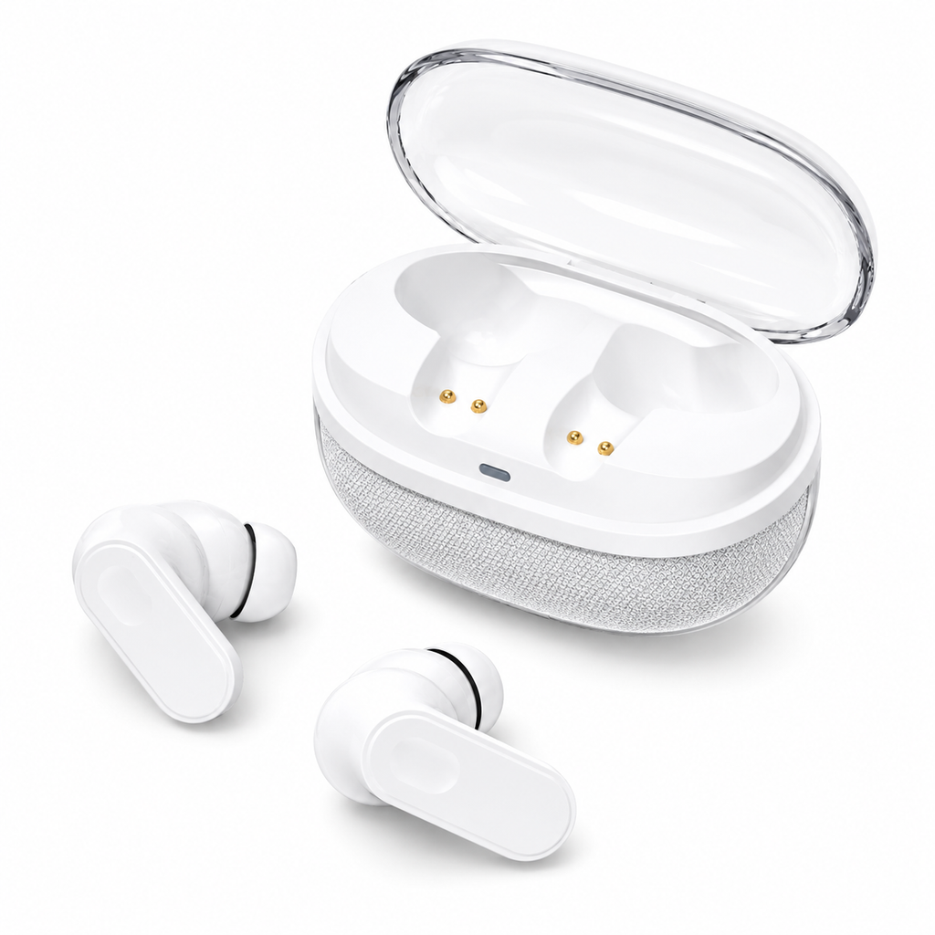 Wireless Bluetooth Earbuds – Hi-Fi Stereo Sound with Portable Charging Case