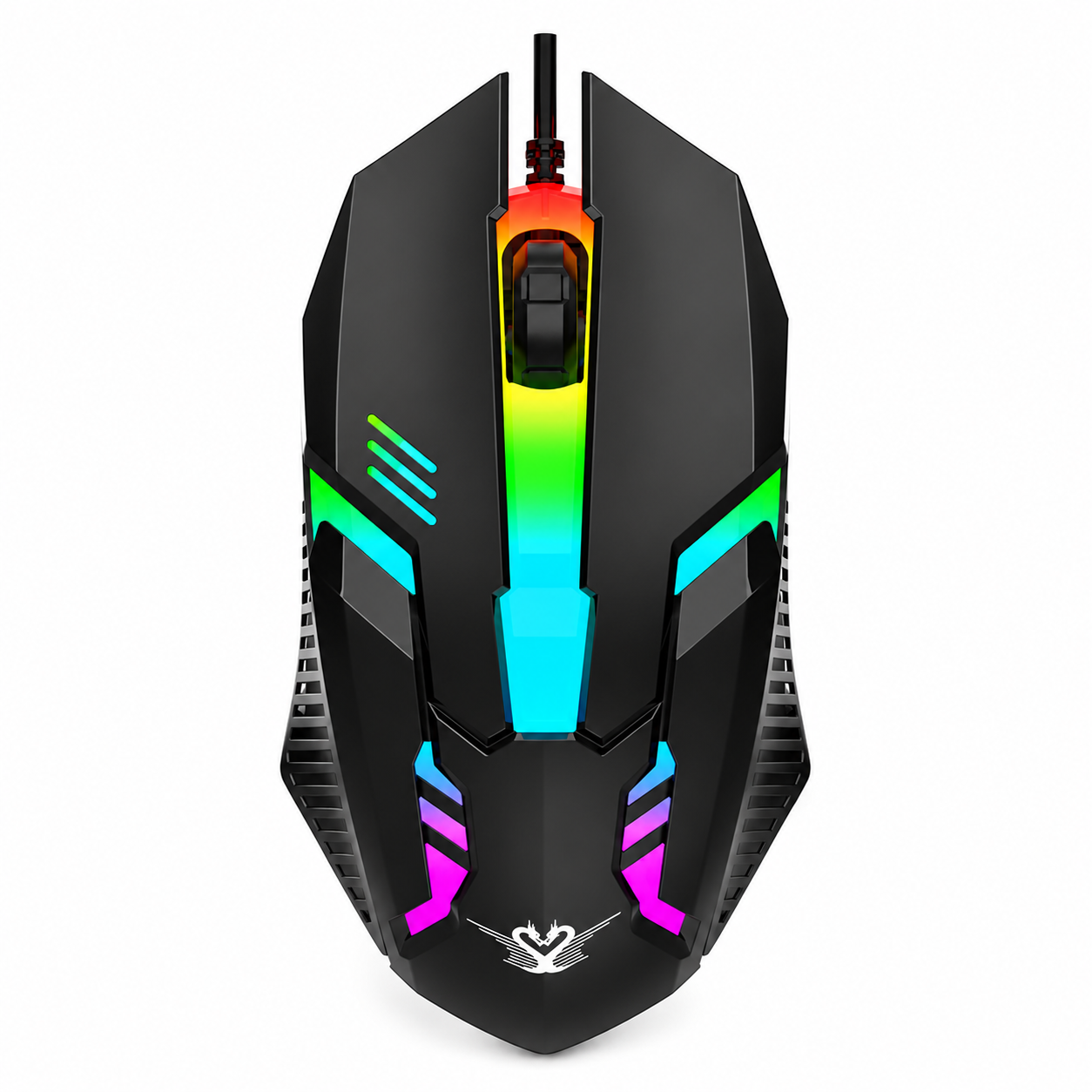 RGB Gaming Keyboard & Mouse Combo – LED Backlit Wired Gaming Set