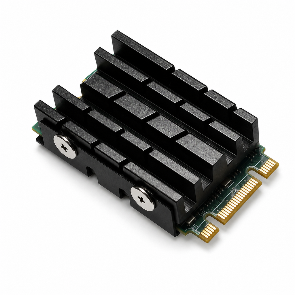 M.2 2242 SSD Heatsink – Aluminum Cooling Kit for NVMe & SATA Solid State Drives